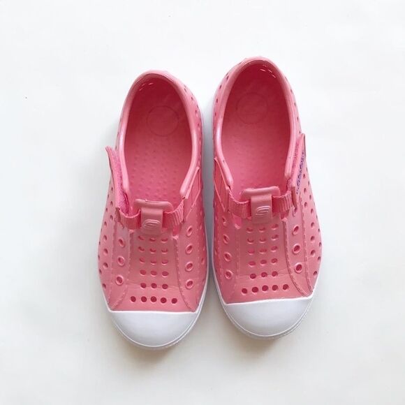 Sketchers pink iridescent water shoes EUC size 10 - Picture 3 of 6